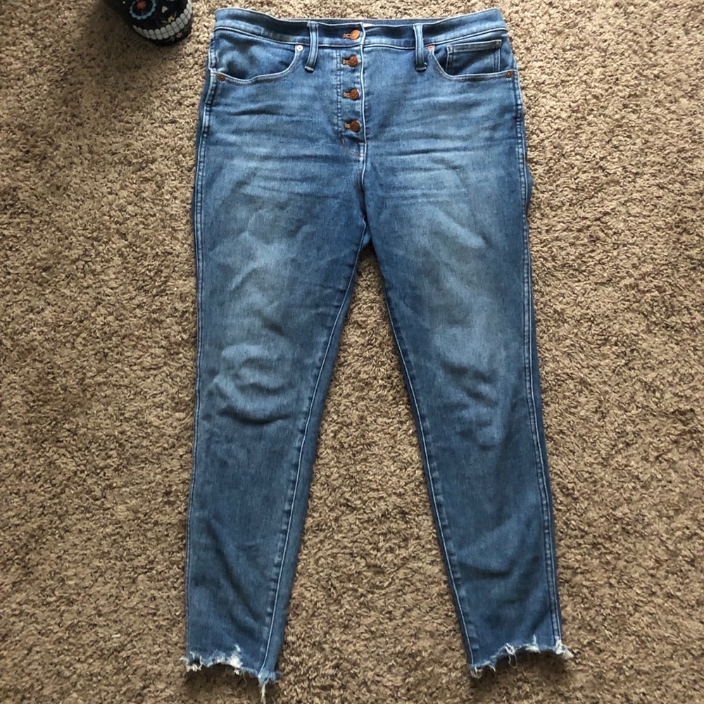 Madewell 10” High-Rise Skinny Jeans